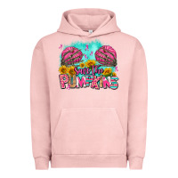 Pigment Salmon save the pumpkins Urban Hoodie - AdoDesignShop