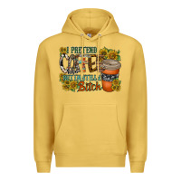 Antique Gold coffee Premium Hoodie - RacoonDesign