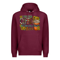 Burgundy coffee Premium Hoodie - RacoonDesign