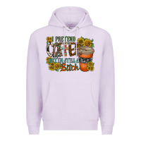 Lilac coffee Premium Hoodie - RacoonDesign