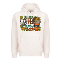Pale Pink coffee Premium Hoodie - RacoonDesign