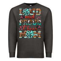 Smoke loud and proud cheer mom Premium Sweatshirt - RanaPortraitStore