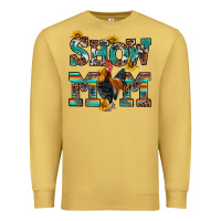 Antique Gold show mom rooster Premium Sweatshirt - RanaPortraitStore