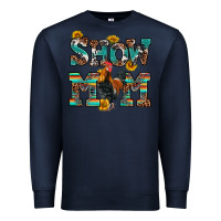 Navy show mom rooster Premium Sweatshirt - RanaPortraitStore