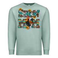 Seafoam show mom rooster Premium Sweatshirt - RanaPortraitStore
