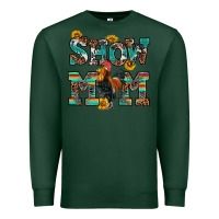 Sports Green show mom rooster Premium Sweatshirt - RanaPortraitStore