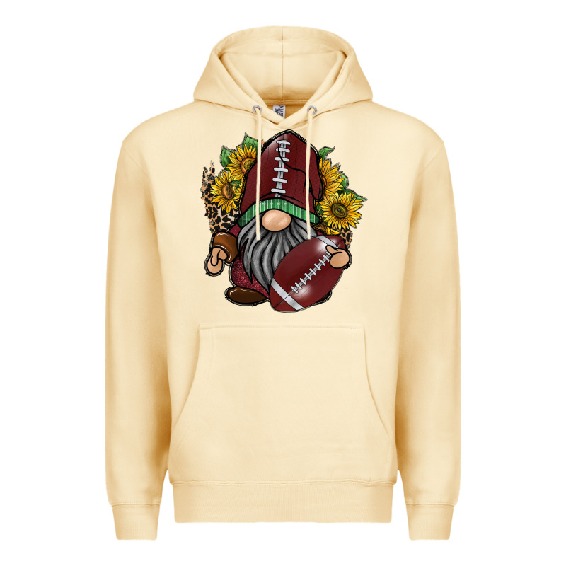 Football Gnome Premium Hoodie by RacoonDesign | Teevron