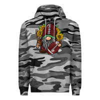 Slate Camo football gnome Premium Hoodie - RacoonDesign