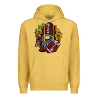 Antique Gold football gnome Premium Hoodie - RacoonDesign