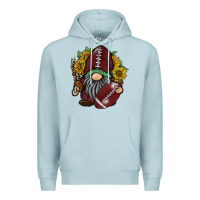 Blue Mist football gnome Premium Hoodie - RacoonDesign