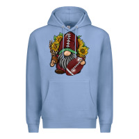 Colony Blue football gnome Premium Hoodie - RacoonDesign