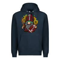 Navy football gnome Premium Hoodie - RacoonDesign