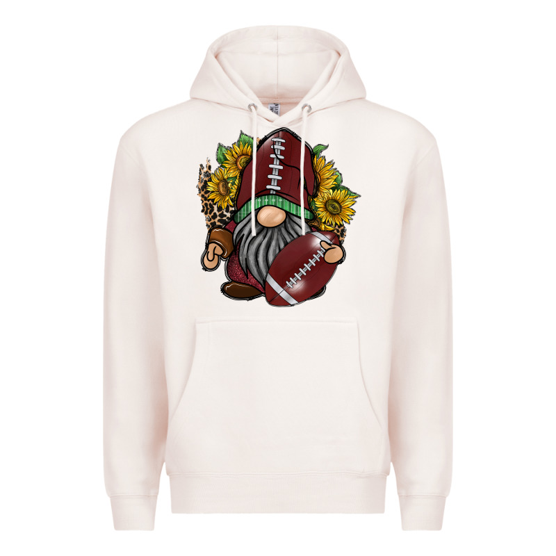 Football Gnome Premium Hoodie by RacoonDesign | Teevron