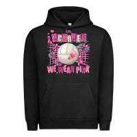 Pigment Black in october we wear pink volleyball Urban Hoodie - AdoDesignShop