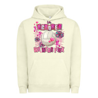 Pigment Pistachio in october we wear pink volleyball Urban Hoodie - AdoDesignShop