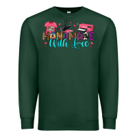 Sports Green handmade with love Premium Sweatshirt - RanaPortraitStore