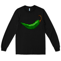 Black jalapeño Long Sleeve Tee - BarkalooDesign