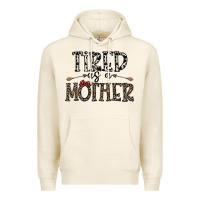 Tofu tired as a mother Premium Hoodie - CowhideDigitalArt