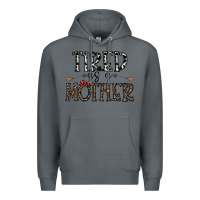 Rock tired as a mother Premium Hoodie - CowhideDigitalArt