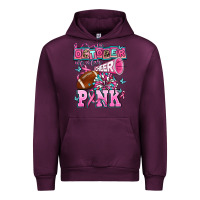Mauve Wine in october we wear cheer pink football Urban Hoodie - AdoDesignShop