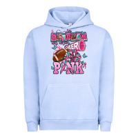 Pigment Grape Ice in october we wear cheer pink football Urban Hoodie - AdoDesignShop