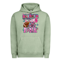 Pigment Oil Green in october we wear cheer pink football Urban Hoodie - AdoDesignShop