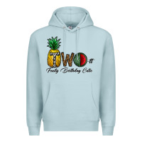 Blue Mist two fruity birthday cutie Premium Hoodie - CowhideDigitalArt