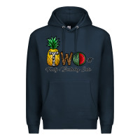 Navy two fruity birthday cutie Premium Hoodie - CowhideDigitalArt