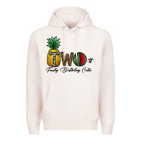 Pale Pink two fruity birthday cutie Premium Hoodie - CowhideDigitalArt