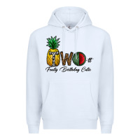 White two fruity birthday cutie Premium Hoodie - CowhideDigitalArt