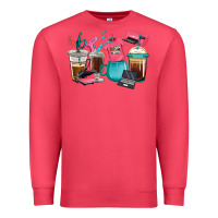 Cardinal crafting coffee cups Premium Sweatshirt - RanaPortraitStore