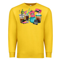 Lemon crafting coffee cups Premium Sweatshirt - RanaPortraitStore