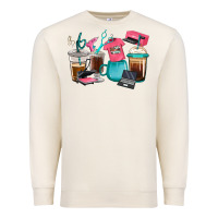 Sandshell crafting coffee cups Premium Sweatshirt - RanaPortraitStore