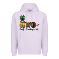 Lilac two fruity birthday cutie Premium Hoodie - CowhideDigitalArt
