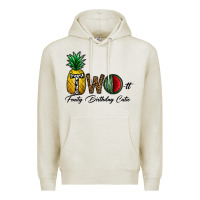 Oatmeal Heather two fruity birthday cutie Premium Hoodie - CowhideDigitalArt