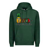 Sports Green two fruity birthday cutie Premium Hoodie - CowhideDigitalArt