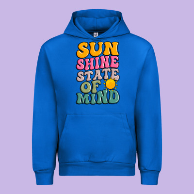 Sun Shine State Of Mind Urban Hoodie Designed By Jahusdesignshop