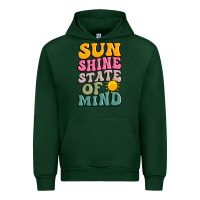 Forest Green sun shine state of mind Urban Hoodie - JahusDesignShop