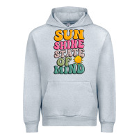 Heather Grey sun shine state of mind Urban Hoodie - JahusDesignShop