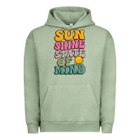 Pigment Oil Green sun shine state of mind Urban Hoodie - JahusDesignShop