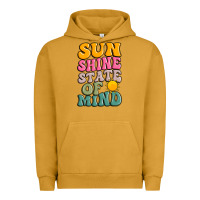 Pigment Peanut Butter sun shine state of mind Urban Hoodie - JahusDesignShop