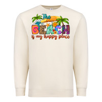Sandshell the beach is my happy place Premium Sweatshirt - RanaPortraitStore