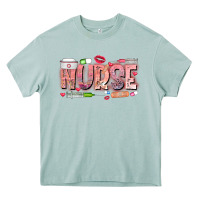 Arona Nurse Valentine Heavy Core Tee - CowhideDigitalArt