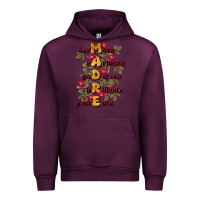 Mauve Wine ella es mamá Urban Hoodie - JahusDesignShop