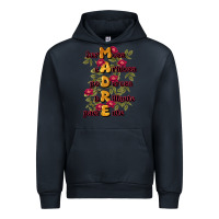 Navy ella es mamá Urban Hoodie - JahusDesignShop
