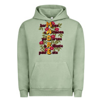 Pigment Oil Green ella es mamá Urban Hoodie - JahusDesignShop