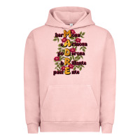 Pigment Salmon ella es mamá Urban Hoodie - JahusDesignShop