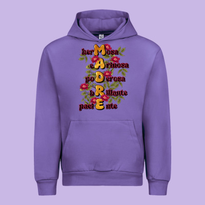 Ella Es Mamá Urban Hoodie Designed By Jahusdesignshop