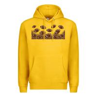 Lemon leopard american football libbey glass Premium Hoodie - HRA Design Shop