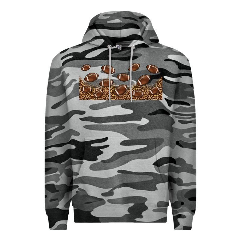 Leopard American Football Libbey Glass Premium Hoodie by HRA Design Shop | Teevron